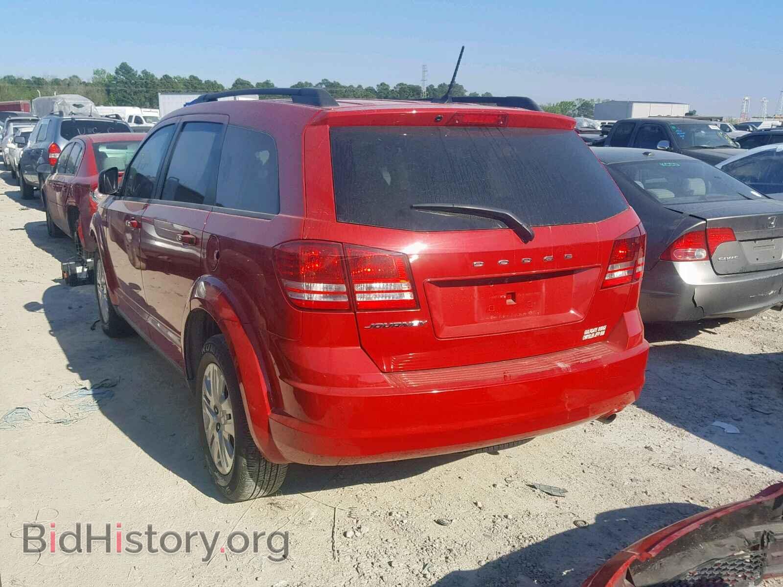 2017 DODGE JOURNEY SE - VIN: 3C4PDCAB3HT558699 - Фото 3