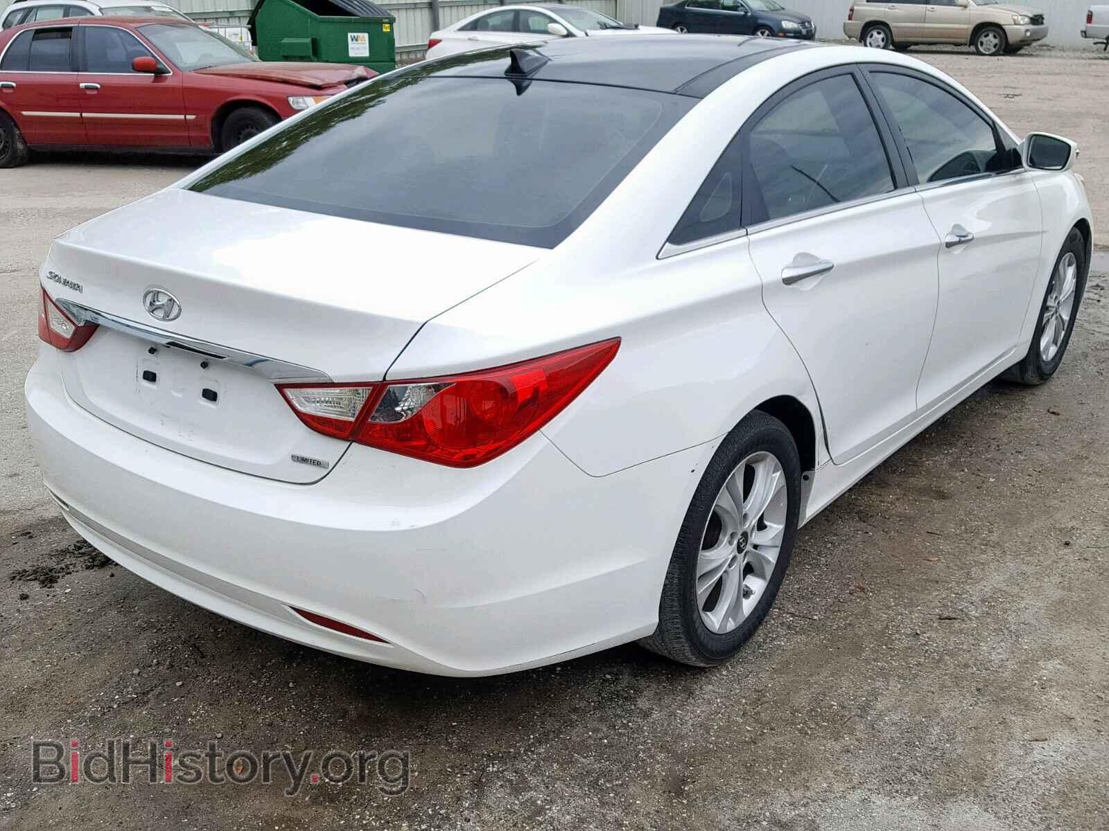2012 HYUNDAI SONATA - VIN: 5NPEC4AC7CH324552 - Фото 4