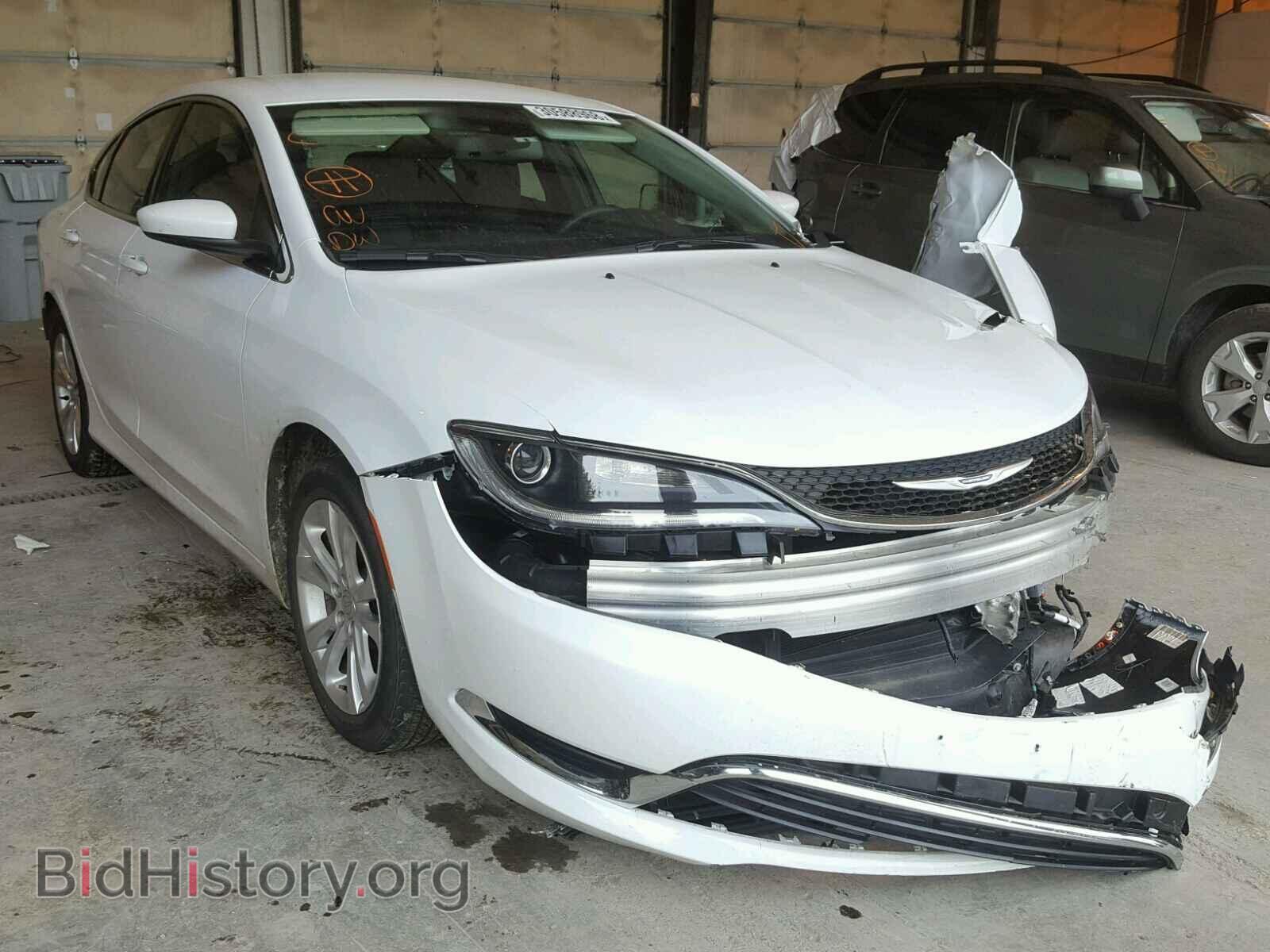 Фотография 1C3CCCAB5FN655034 - CHRYSLER 200 2015