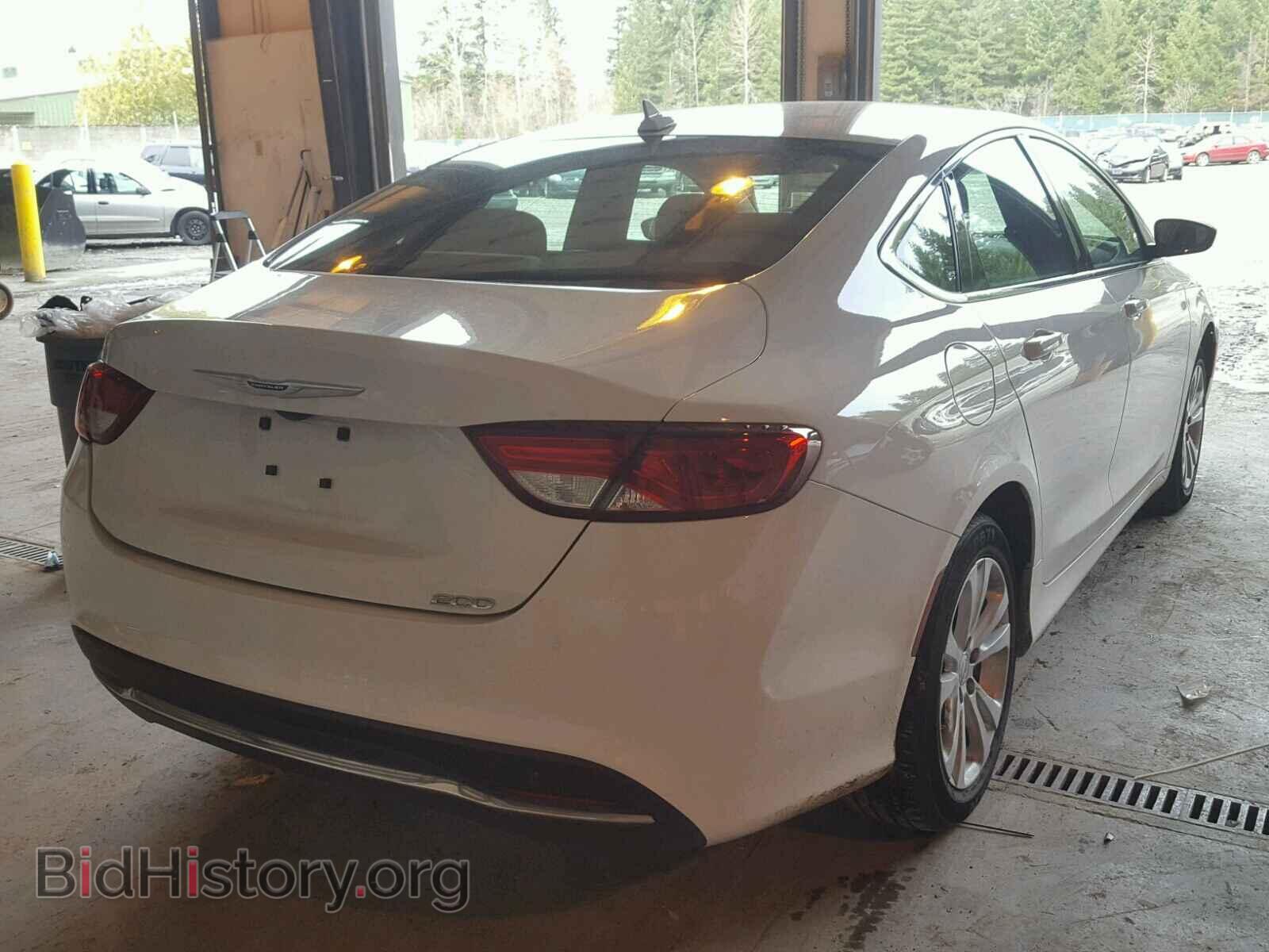 2015 CHRYSLER 200 - VIN: 1C3CCCAB5FN655034 - Фото 4