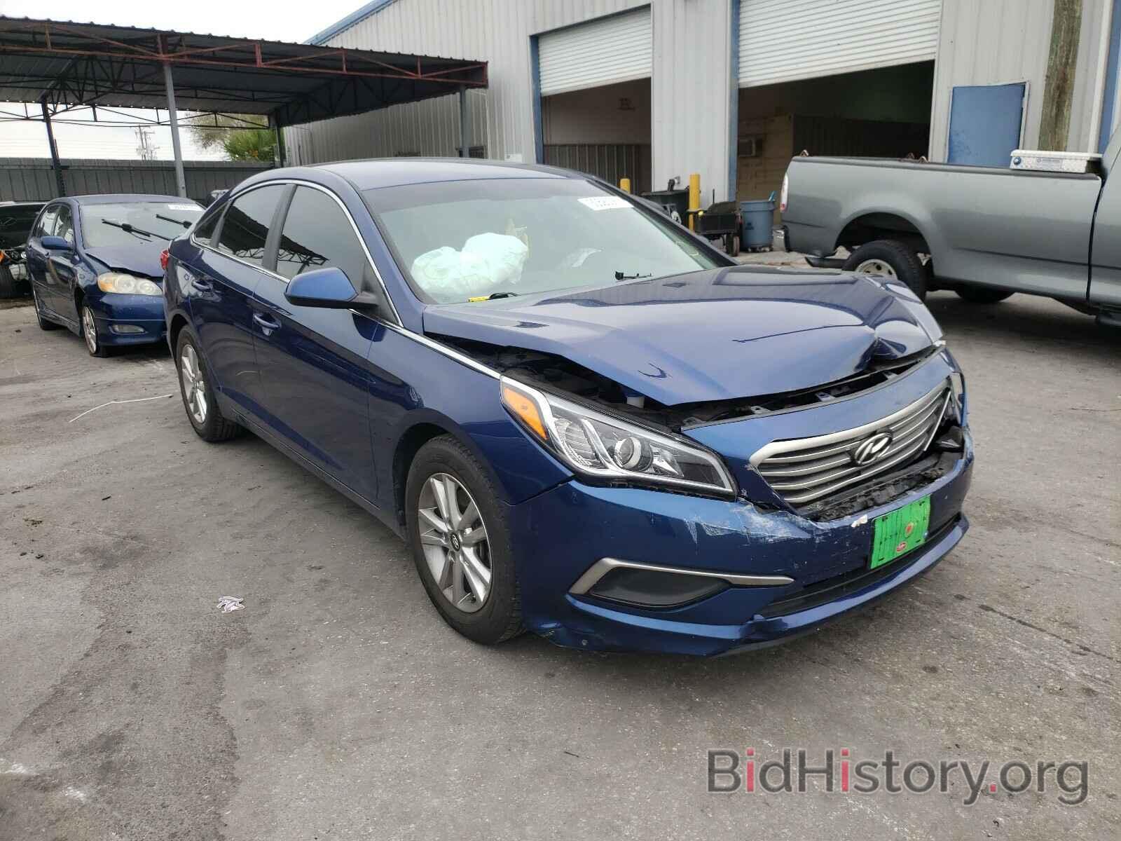 Photo 5NPE24AFXHH590832 - HYUNDAI SONATA 2017