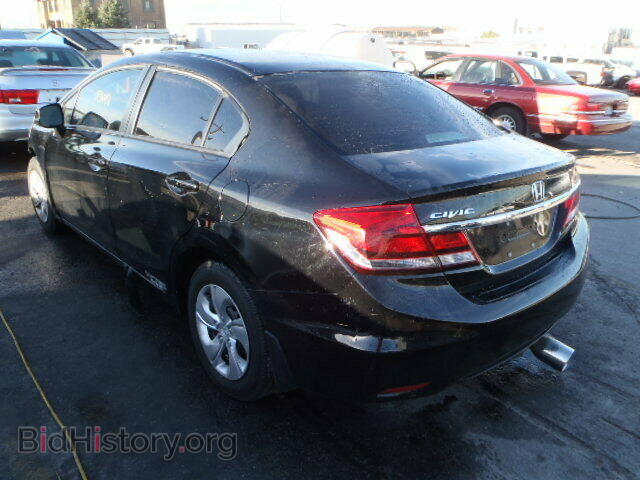 2013 HONDA CIVIC - VIN: 2HGFB2F54DH545687 - Фото 3