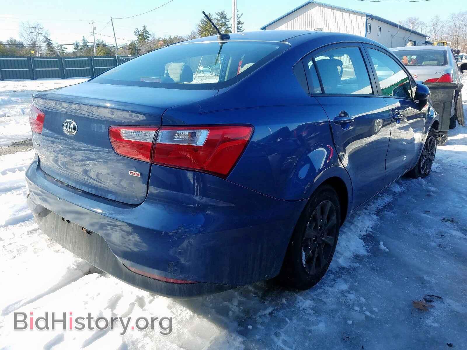 2016 KIA RIO - VIN: KNADM4A37G6587663 - Фото 4
