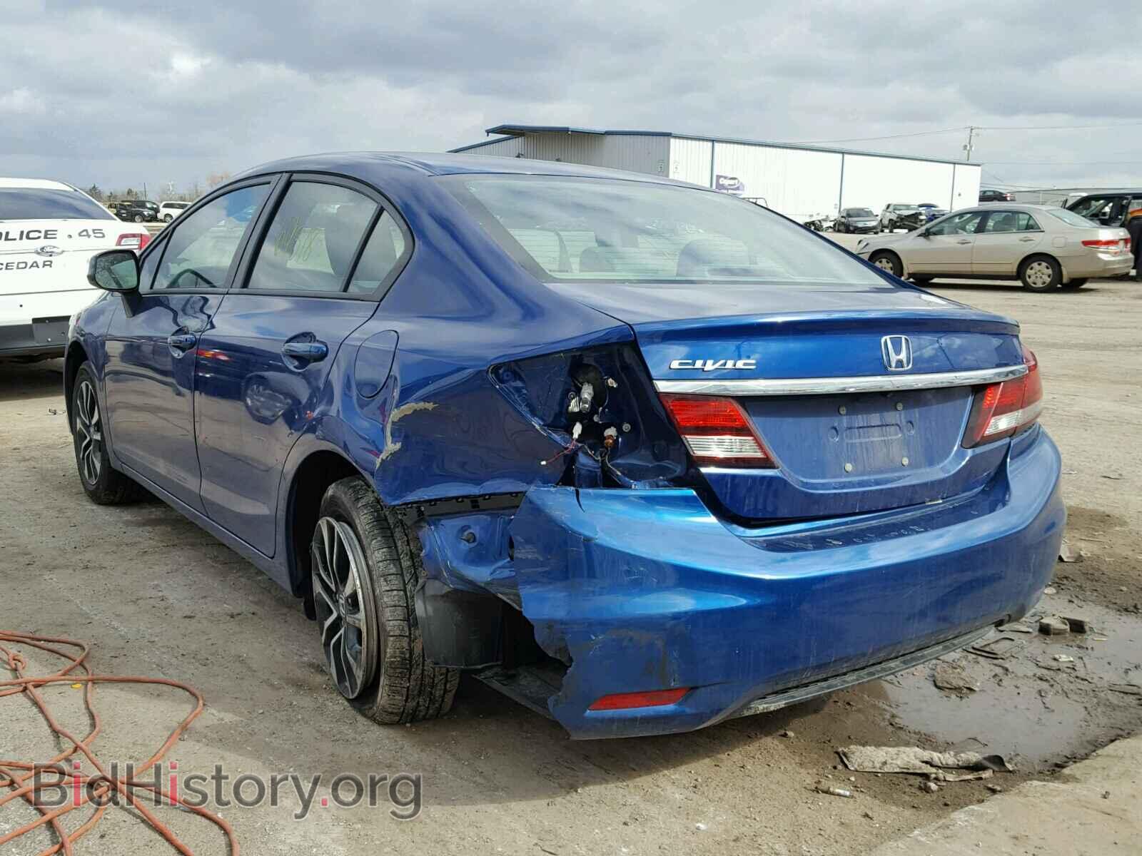 2013 HONDA CIVIC - VIN: 19XFB2F96DE048816 - Фото 3