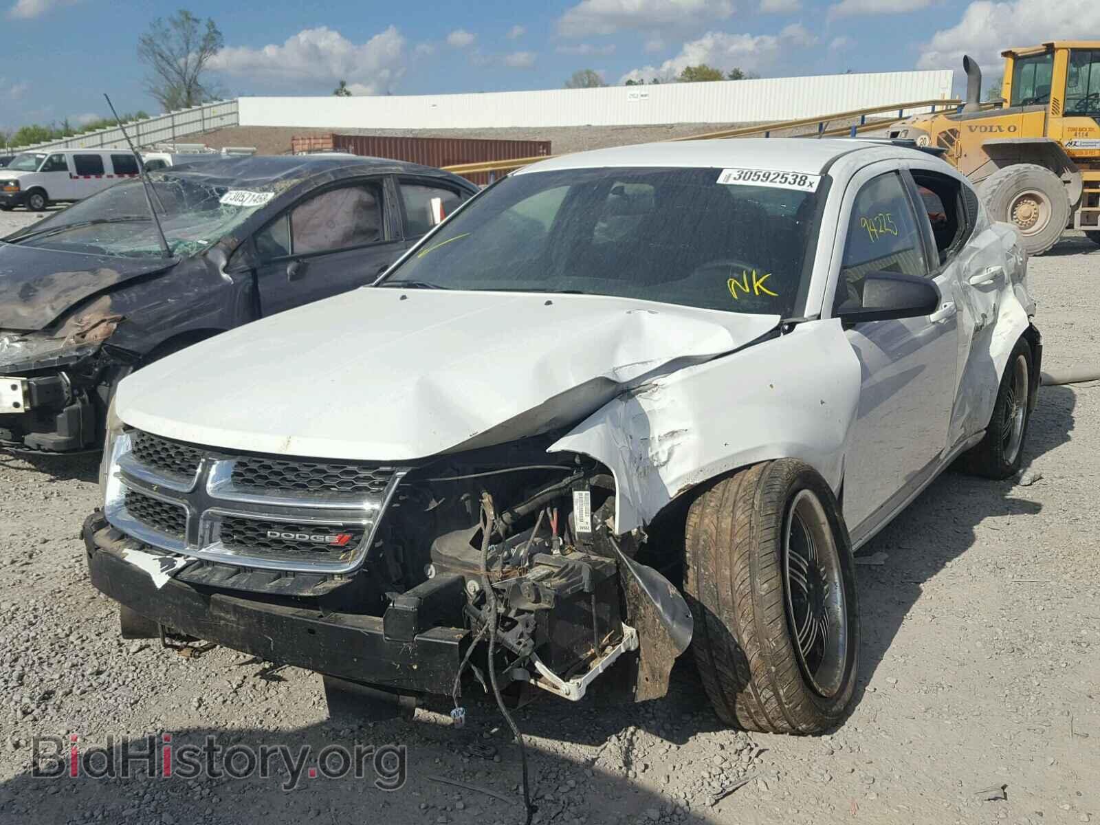 2012 DODGE AVENGER - VIN: 1C3CDZAB1CN237694 - Фото 2