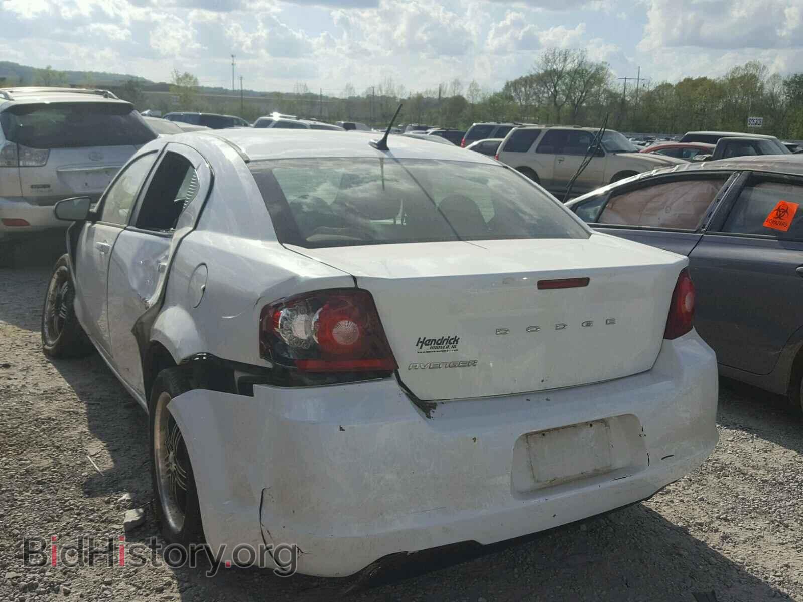 2012 DODGE AVENGER - VIN: 1C3CDZAB1CN237694 - Фото 3