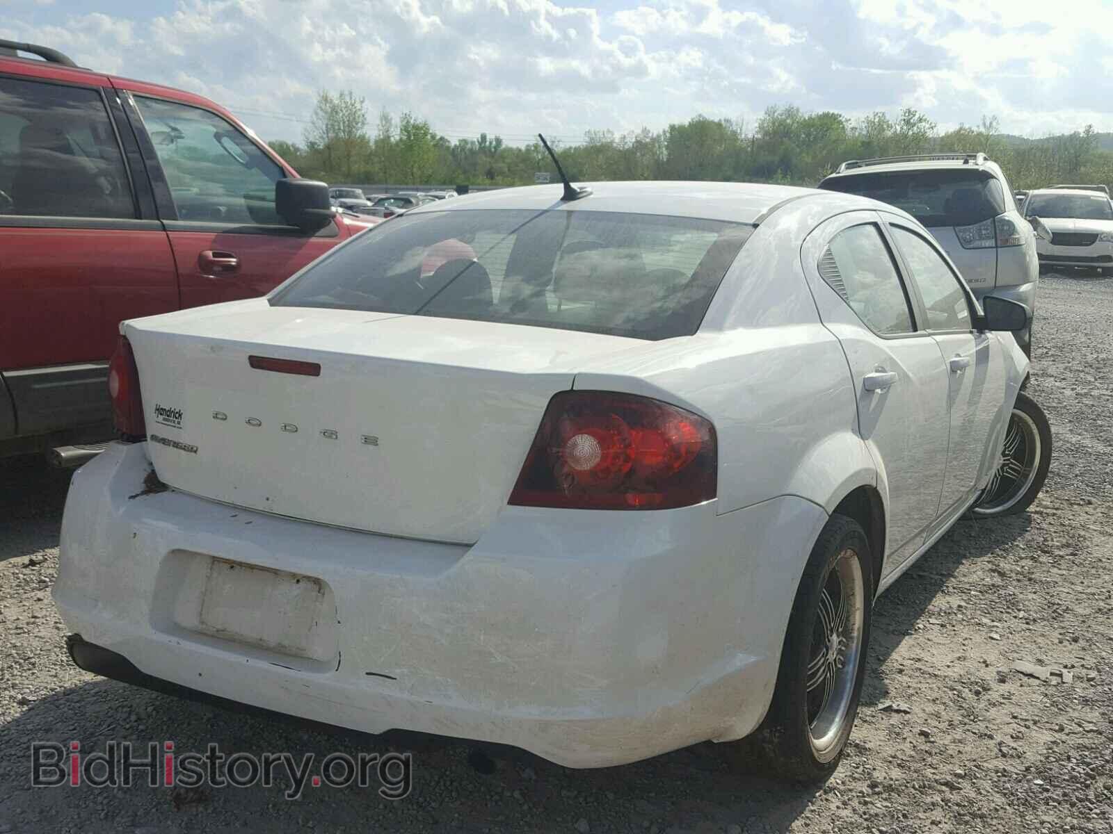 2012 DODGE AVENGER - VIN: 1C3CDZAB1CN237694 - Фото 4