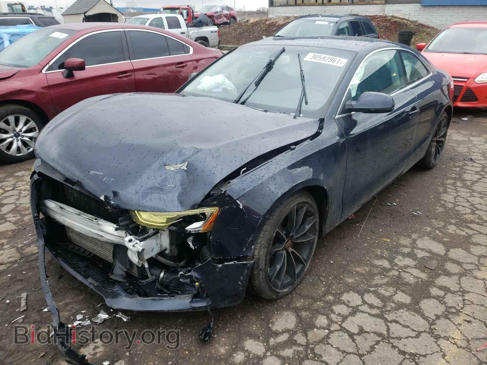2013 AUDI A5 - VIN: WAURFAFR0DA007089 - Фото 2