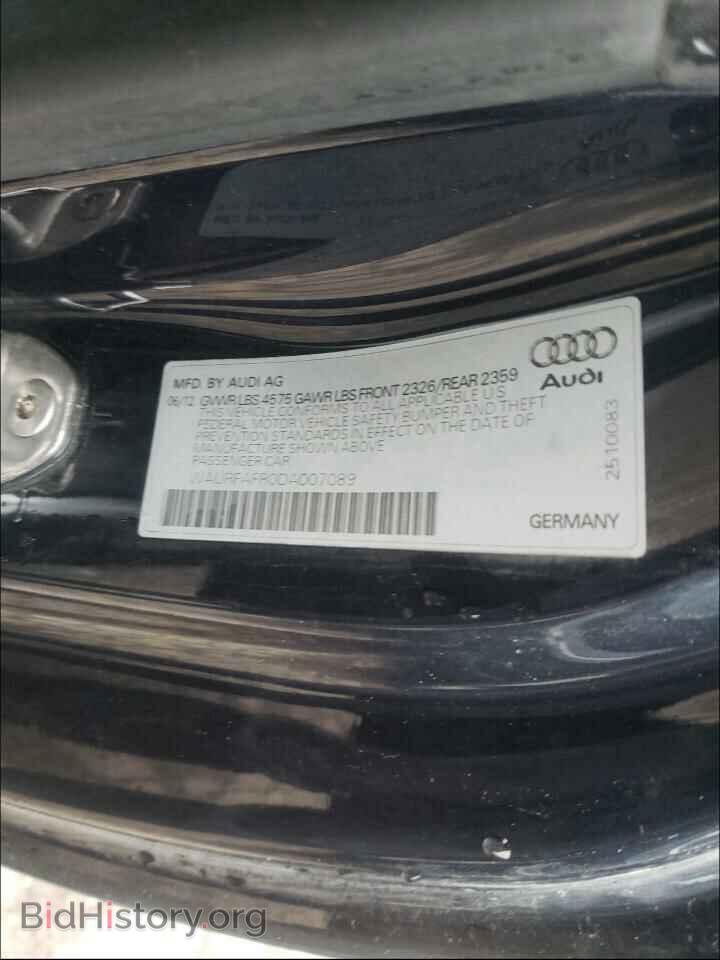 2013 AUDI A5 - VIN: WAURFAFR0DA007089 - Фото 10