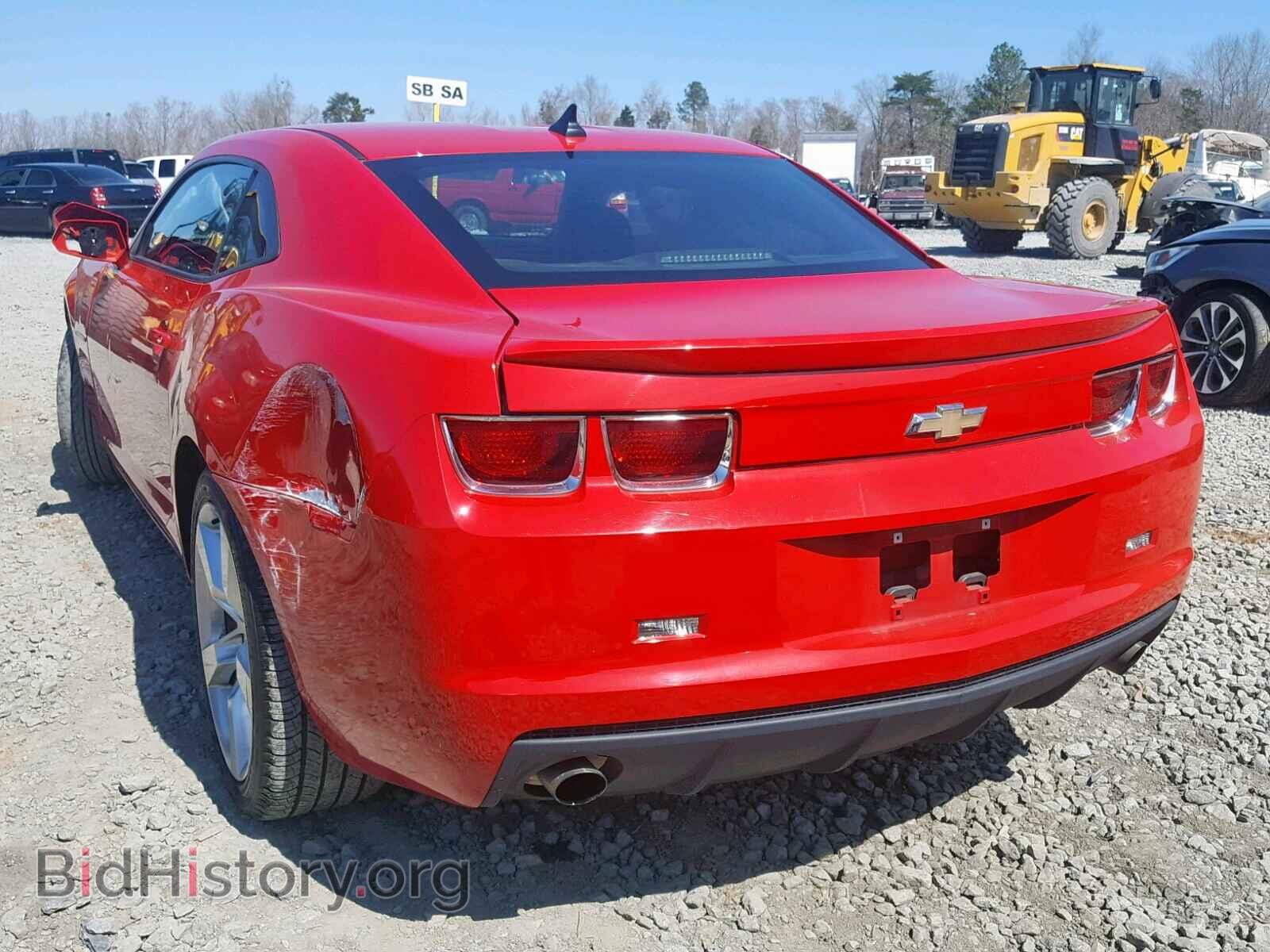 2012 CHEVROLET CAMARO - VIN: 2G1FE1E33C9165208 - Фото 3