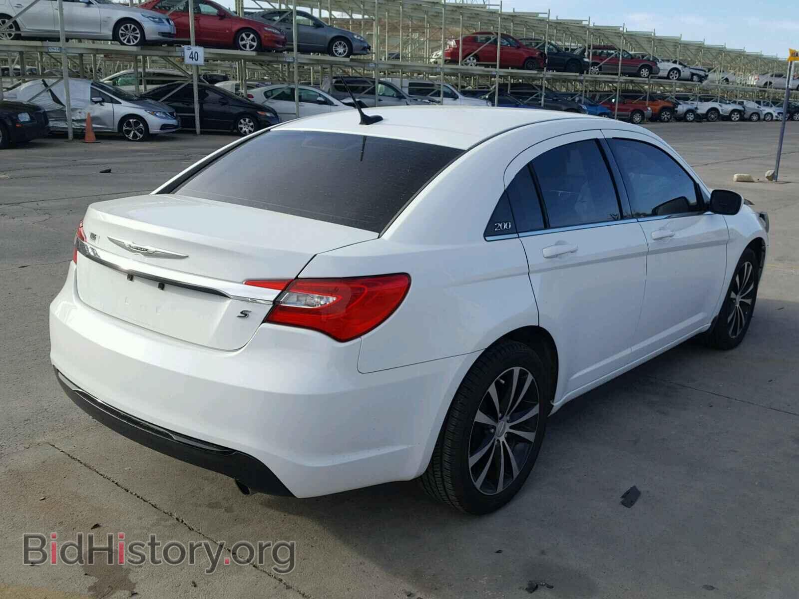 2013 CHRYSLER 200 - VIN: 1C3CCBBGXDN745006 - Фото 4