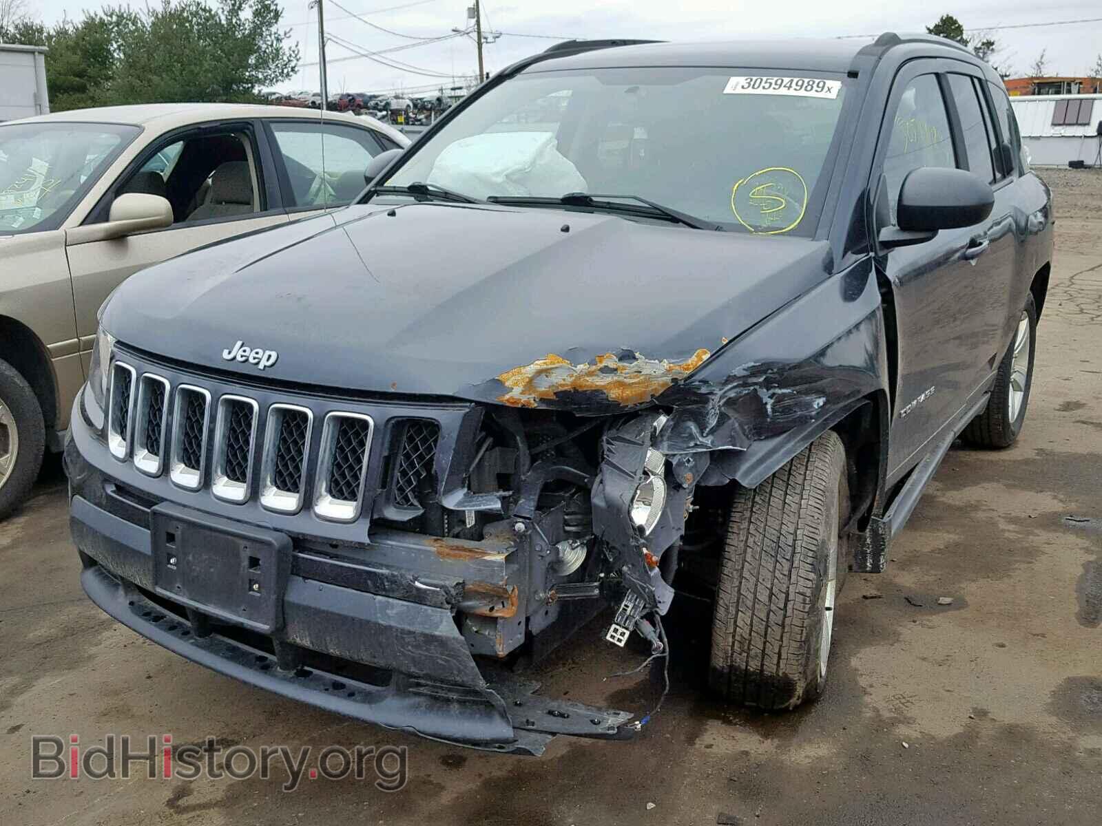 2014 JEEP COMPASS SP - VIN: 1C4NJDBB2ED593093 - Фото 2