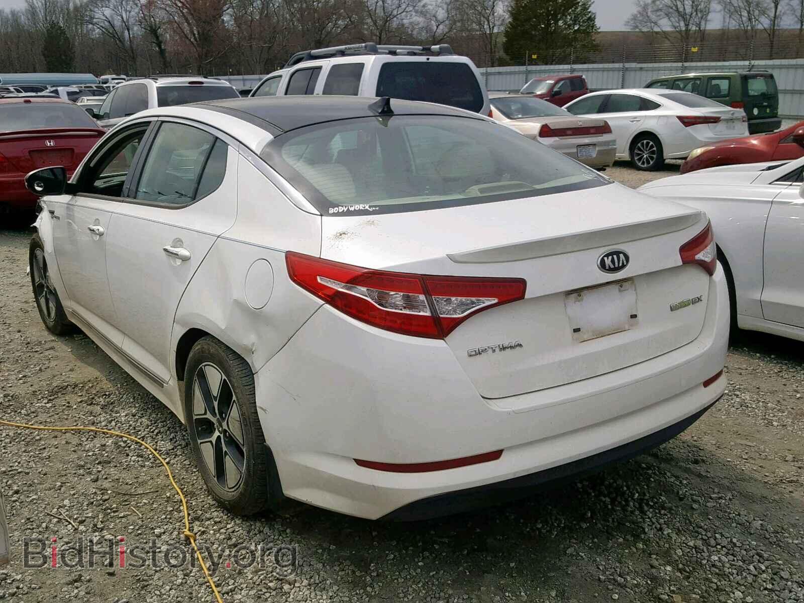 2013 KIA OPTIMA HYB - VIN: KNAGM4AD2D5039142 - Photo 3