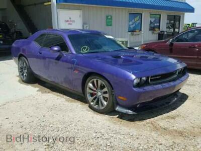 2013 Dodge CHALLENGER, purple — VIN 2C3CDYCJ0DH671663, Copart