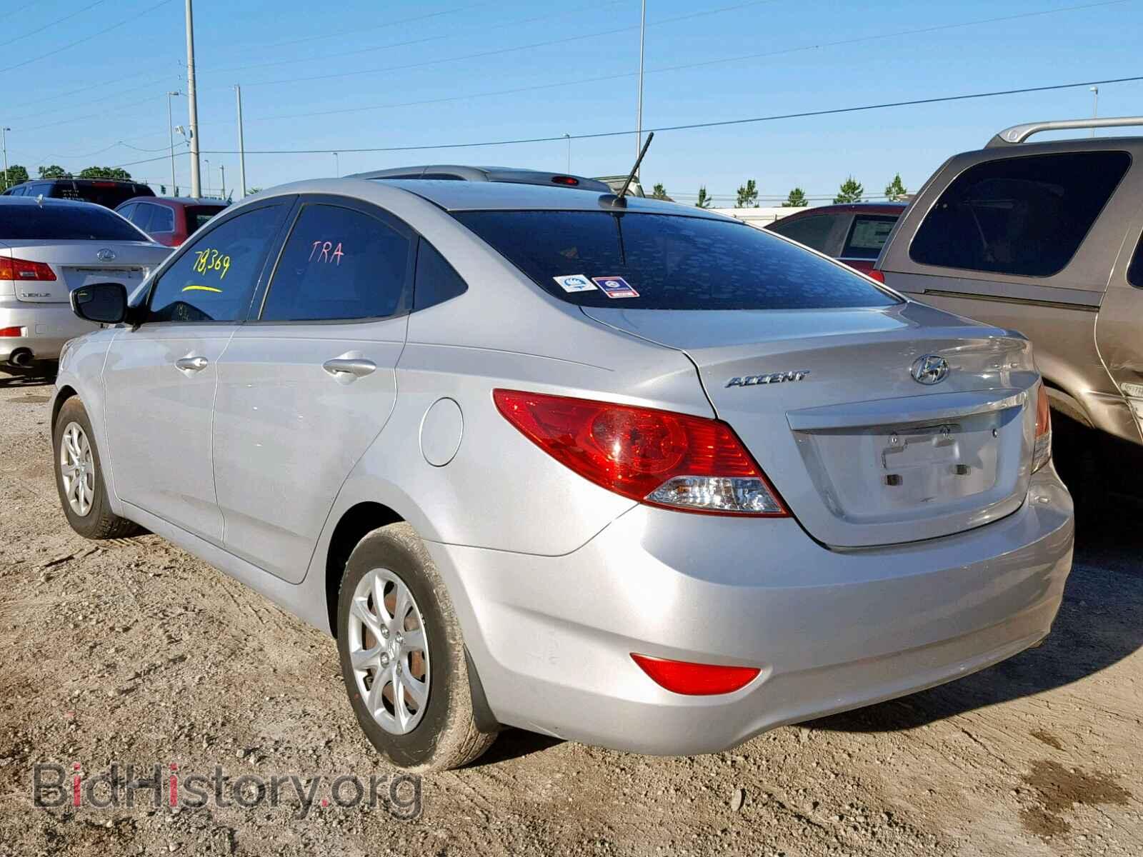 2014 HYUNDAI ACCENT - VIN: KMHCT4AE8EU718901 - Фото 3