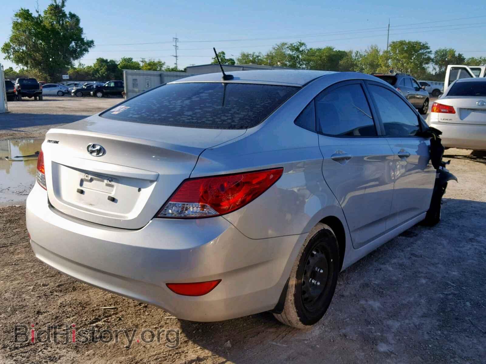 2014 HYUNDAI ACCENT - VIN: KMHCT4AE8EU718901 - Фото 4