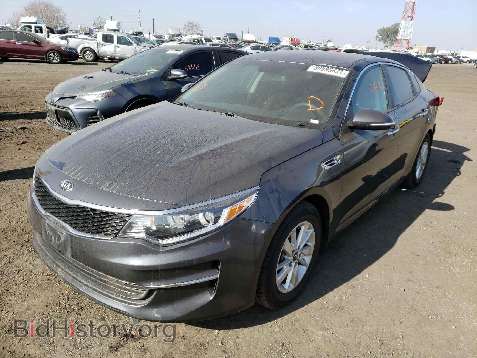 2017 KIA OPTIMA - VIN: KNAGT4L34H5137604 - Фото 2