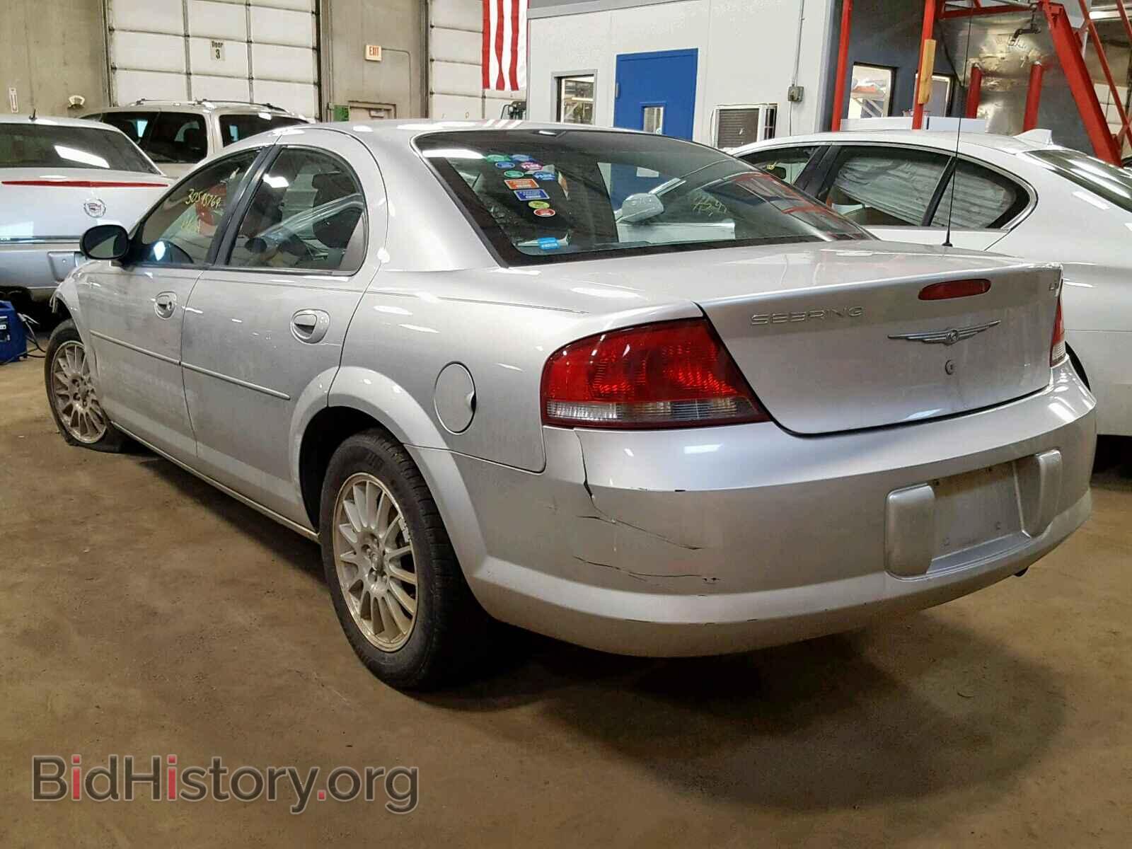 2004 CHRYSLER SEBRING - VIN: 1C3EL46X84N103771 - Фото 3