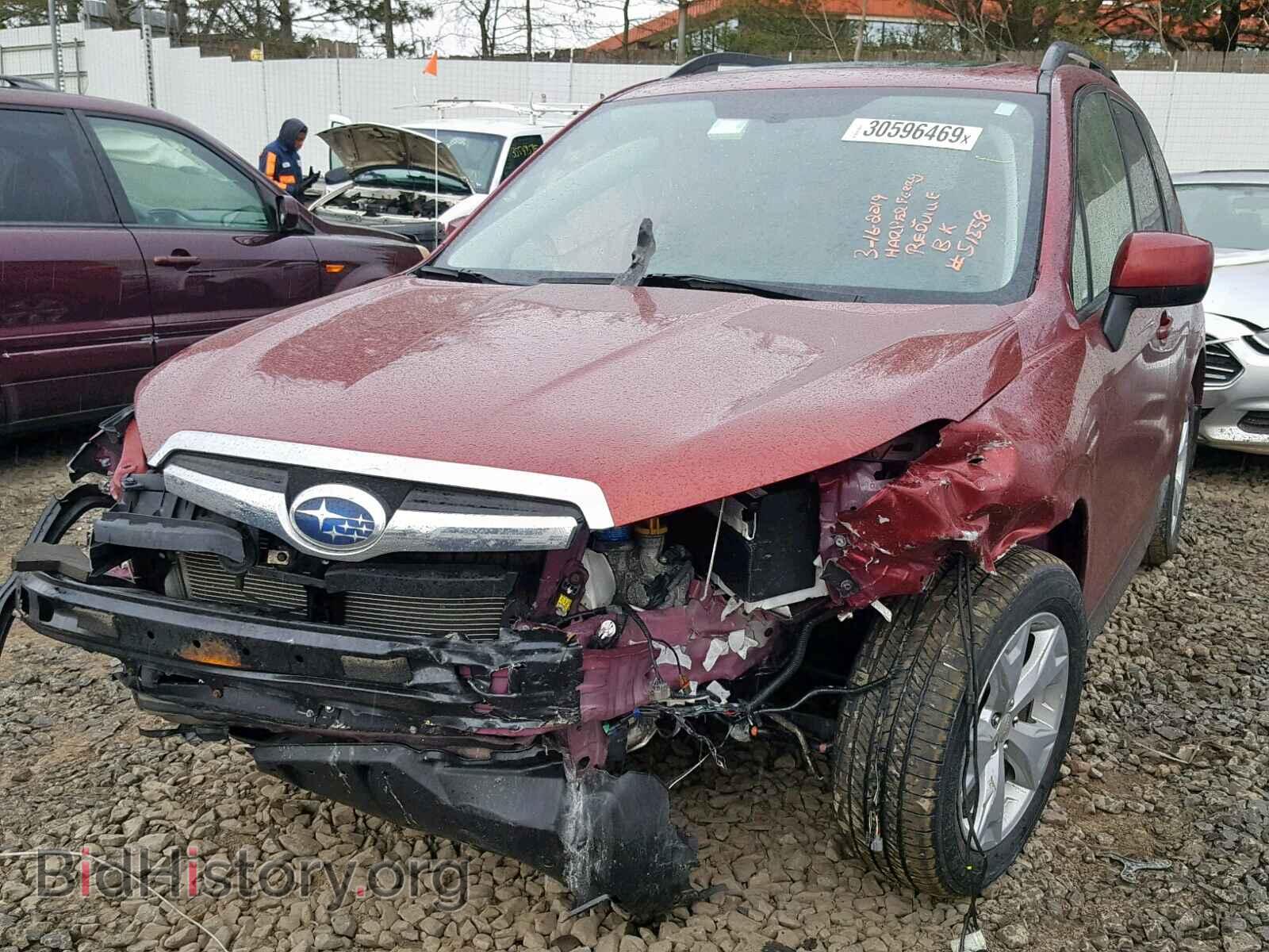 2014 SUBARU FORESTER - VIN: JF2SJAEC0EH529215 - Фото 2