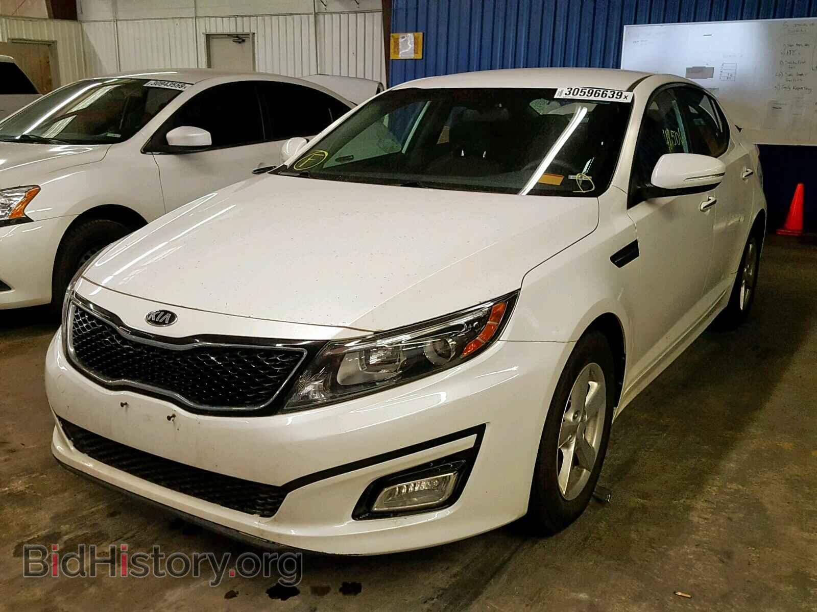 2015 KIA OPTIMA - VIN: KNAGM4A78F5659829 - Фото 2