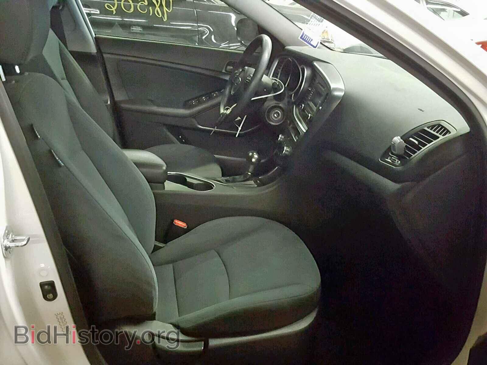 2015 KIA OPTIMA - VIN: KNAGM4A78F5659829 - Фото 5