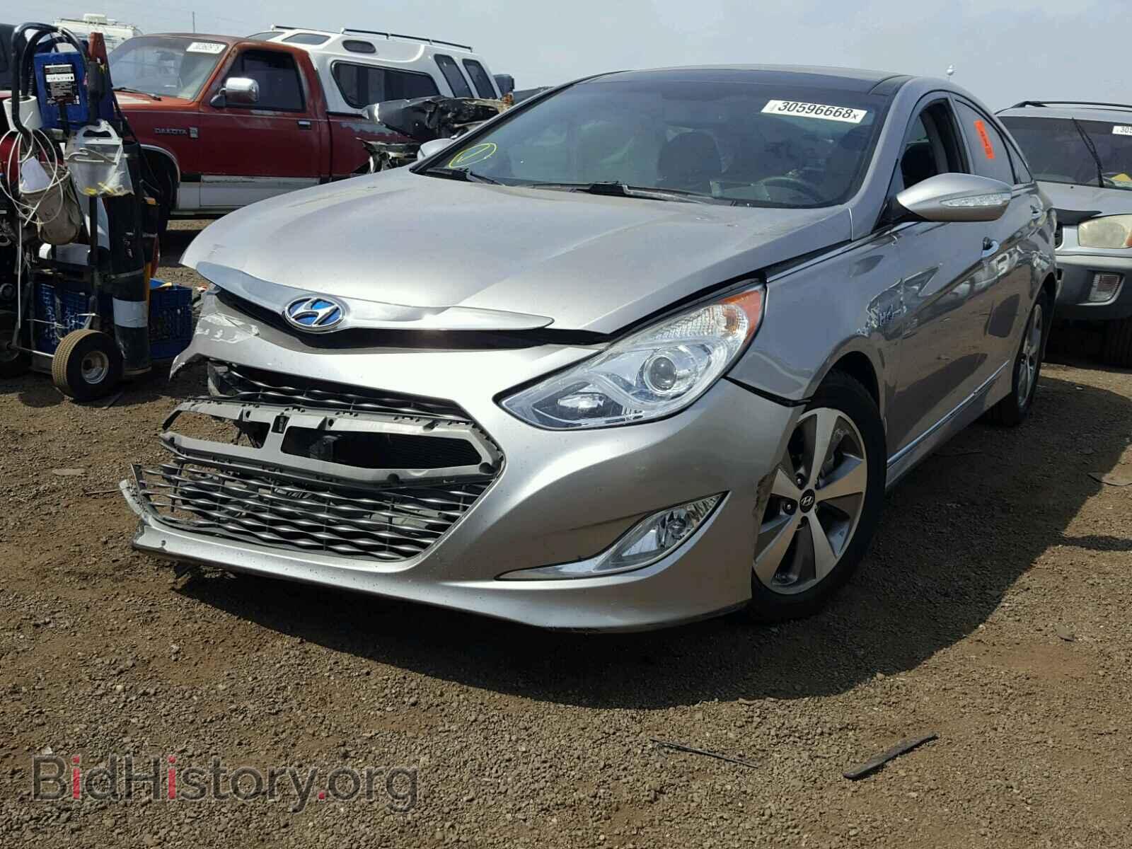 2012 HYUNDAI SONATA - VIN: KMHEC4A43CA030755 - Фото 2
