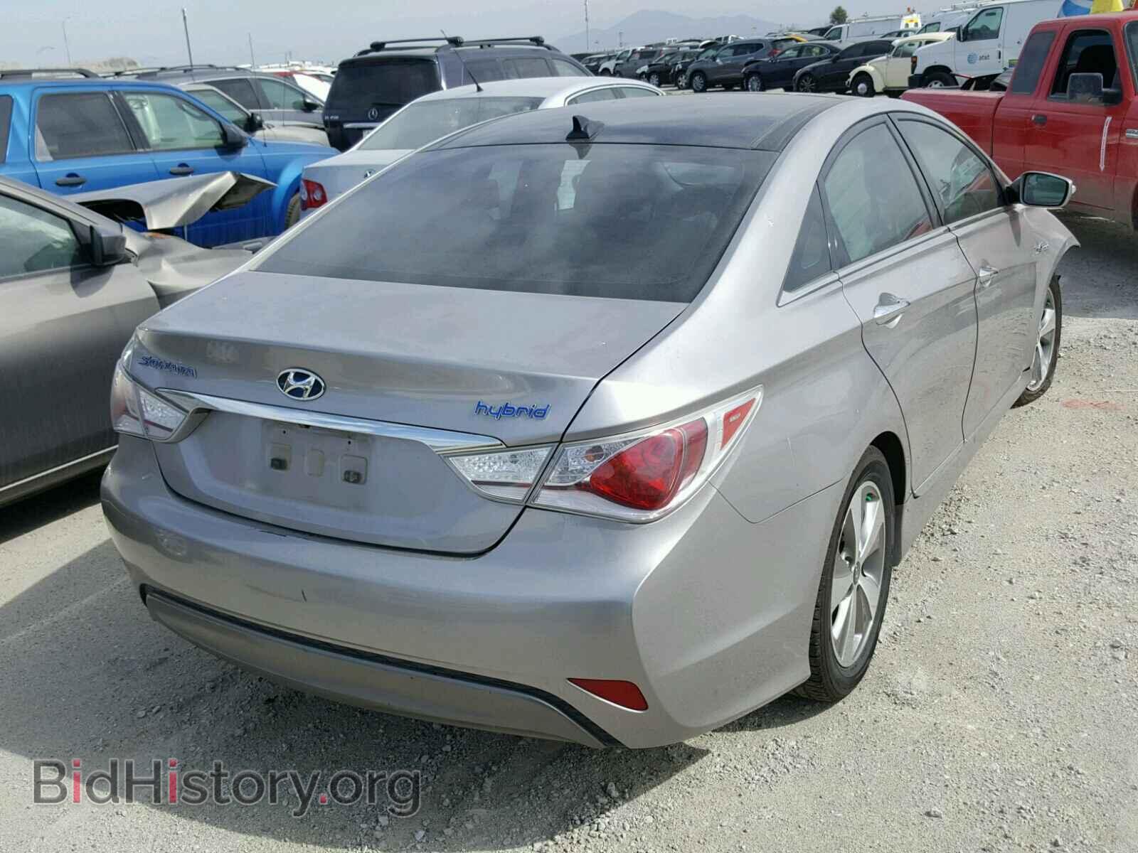 2012 HYUNDAI SONATA - VIN: KMHEC4A43CA030755 - Фото 4
