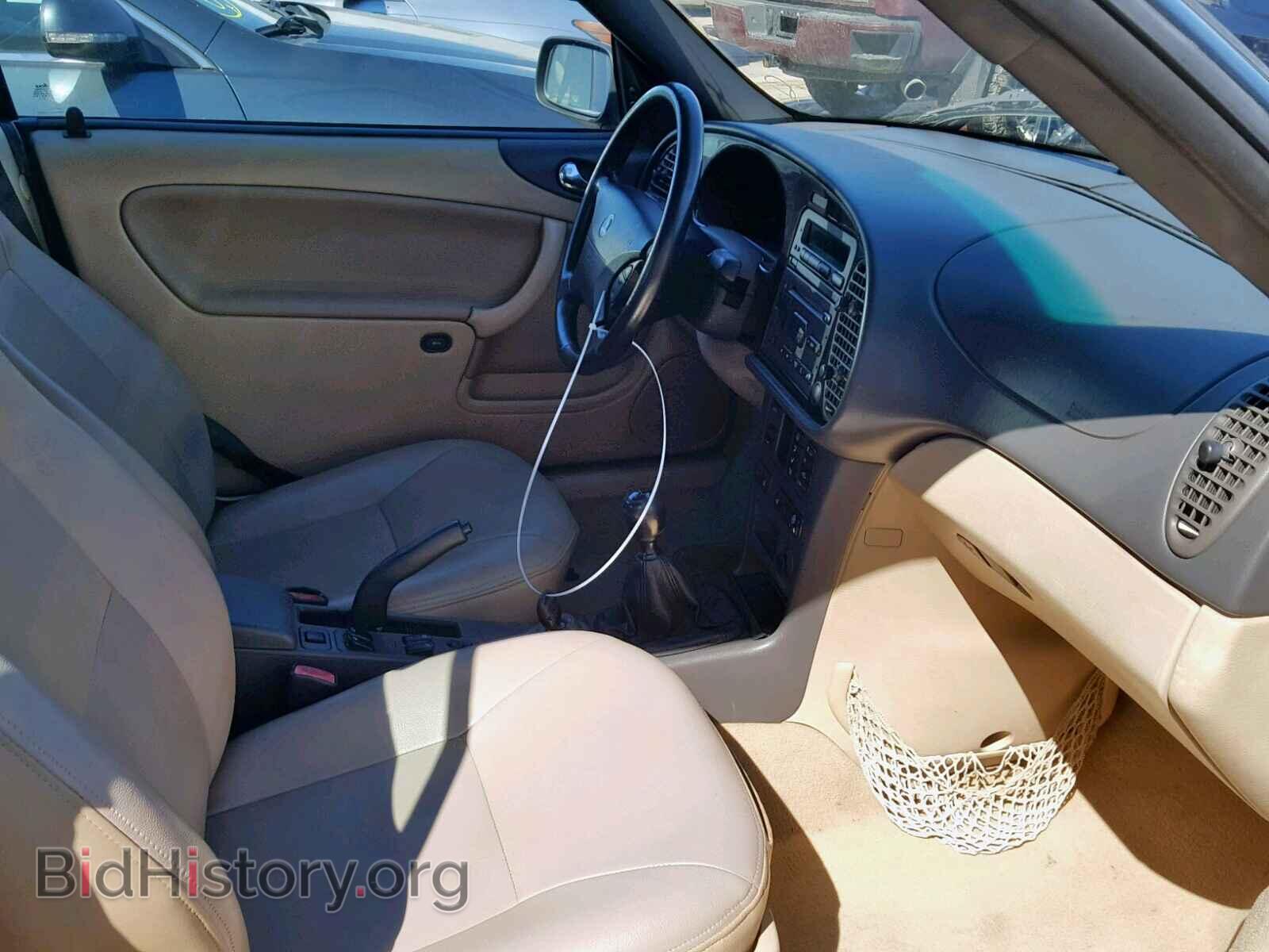 2003 SAAB 9 3 - VIN: YS3DF75K537002222 - Фото 5