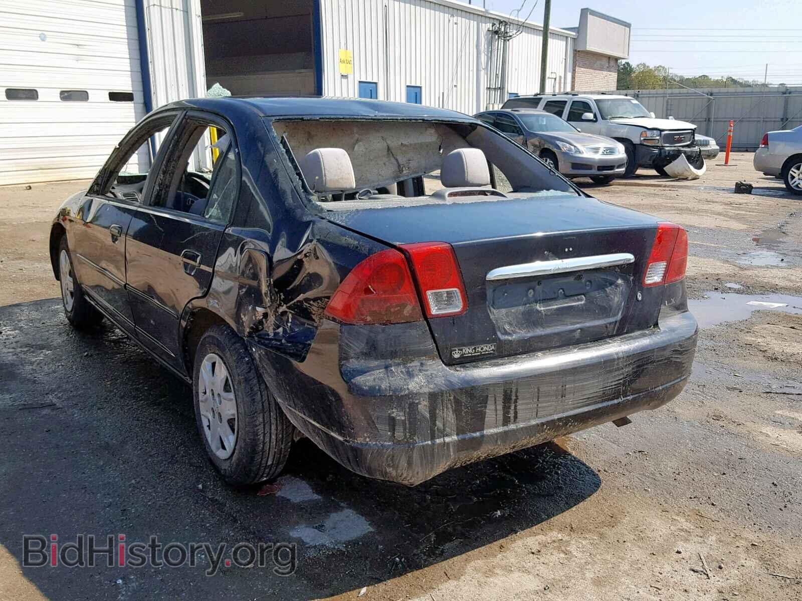2003 HONDA CIVIC LX - VIN: 2HGES165X3H593473 - Фото 3