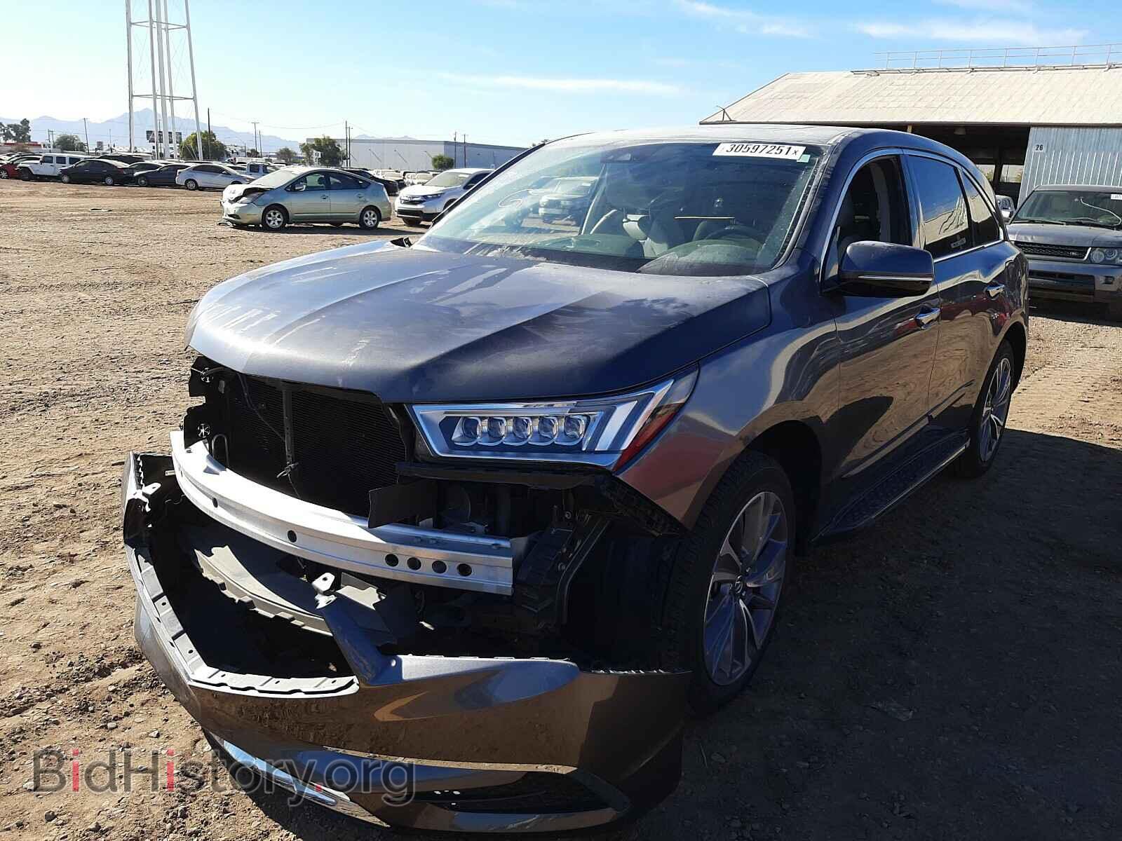 2017 ACURA MDX - VIN: 5FRYD3H54HB009773 - Фото 2