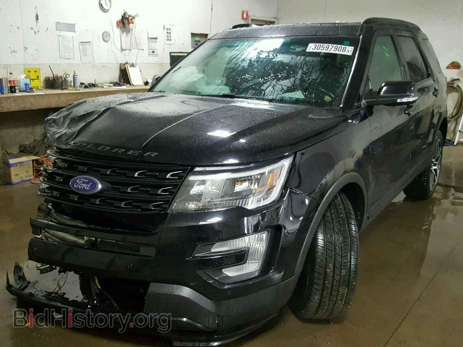 2016 FORD EXPLORER - VIN: 1FM5K8GT2GGB93926 - Фото 2