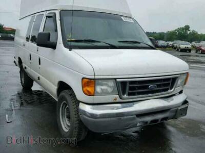 2007 Ford ECONOLINE, white — VIN 1FTSS34L07DA43085, Copart