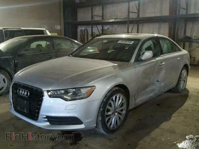 2014 AUDI A6 - VIN: WAUGFAFCXEN052442 - Фото 2