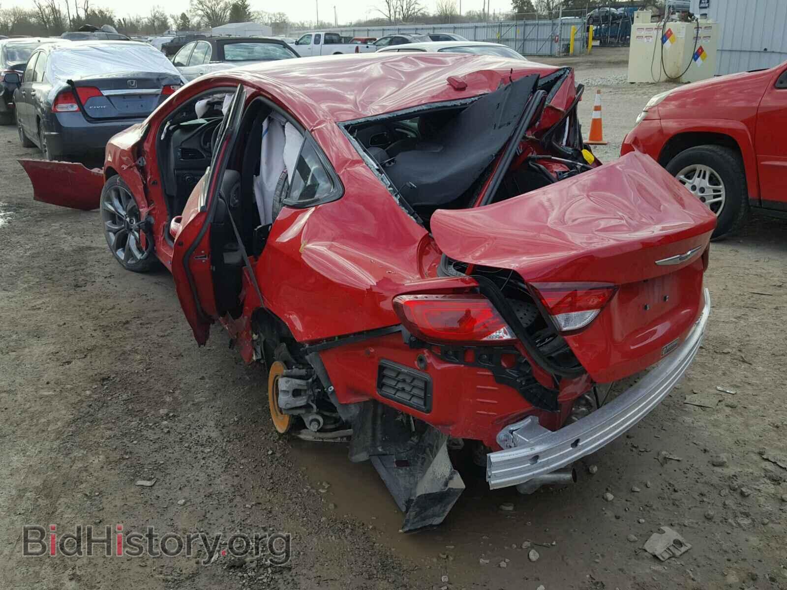 2016 CHRYSLER 200 - VIN: 1C3CCCBB8GN151853 - Фото 3