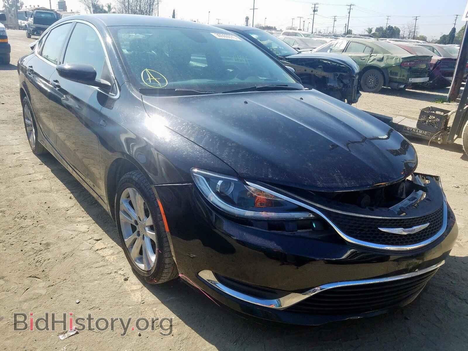 Фотография 1C3CCCAB8FN650068 - CHRYSLER 200 2015