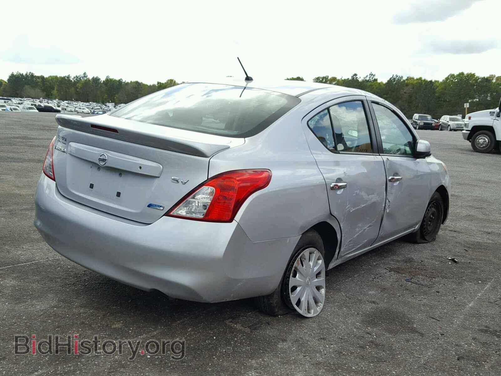 2013 NISSAN VERSA - VIN: 3N1CN7AP1DL882830 - Фото 4