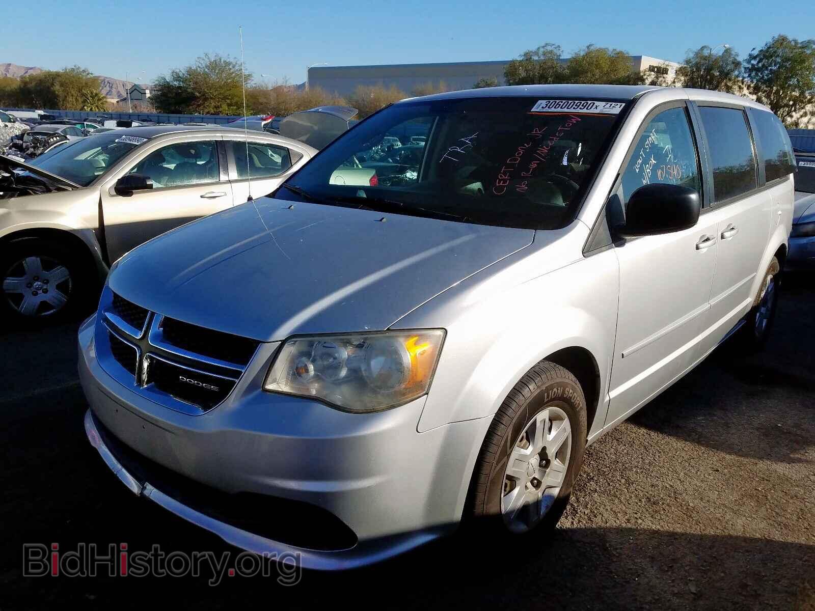2011 DODGE CARAVAN - VIN: 2D4RN4DG9BR685599 - Фото 2
