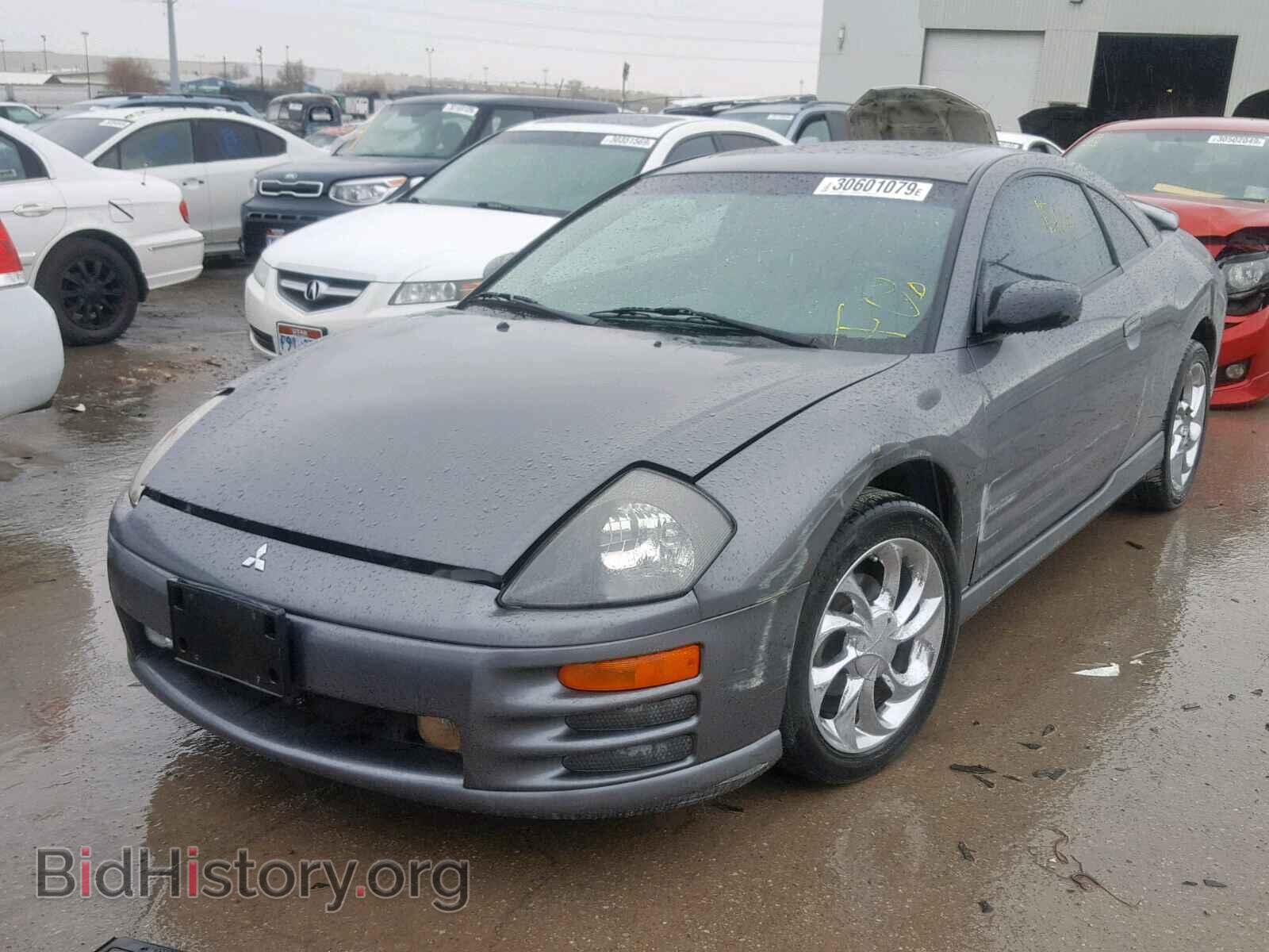 2002 MITSUBISHI ECLIPSE - VIN: 4A3AC54H82E082149 - Фото 2