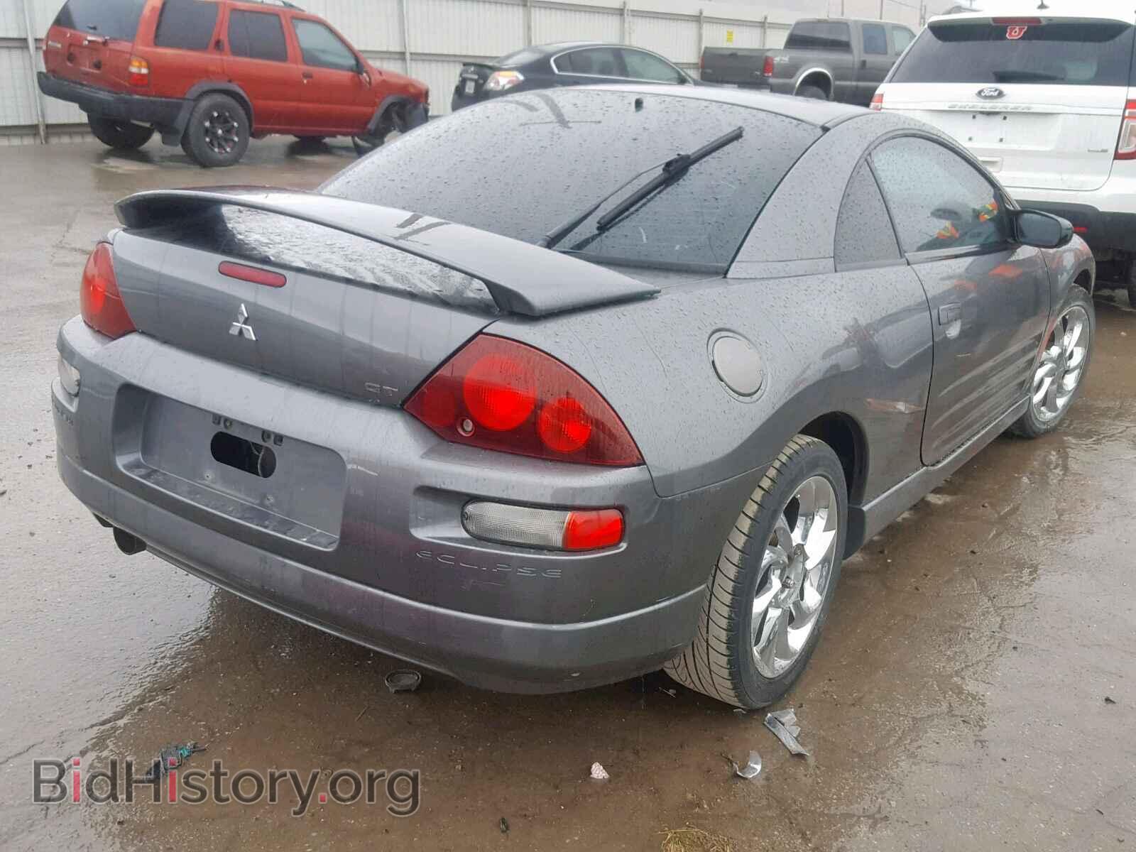 2002 MITSUBISHI ECLIPSE - VIN: 4A3AC54H82E082149 - Фото 4