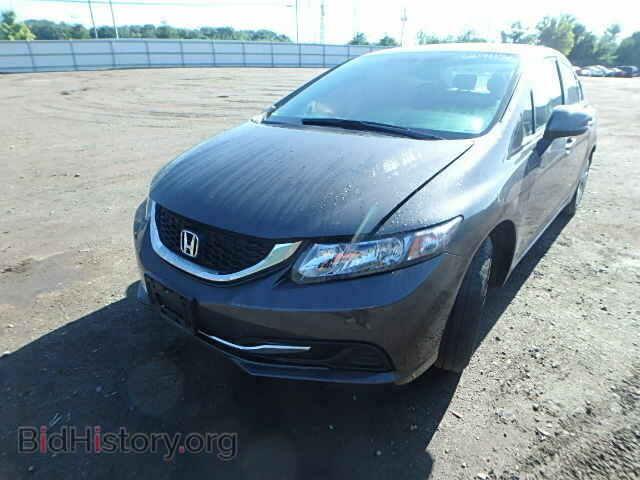 2013 HONDA CIVIC - VIN: 2HGFB2F50DH599813 - Фото 2
