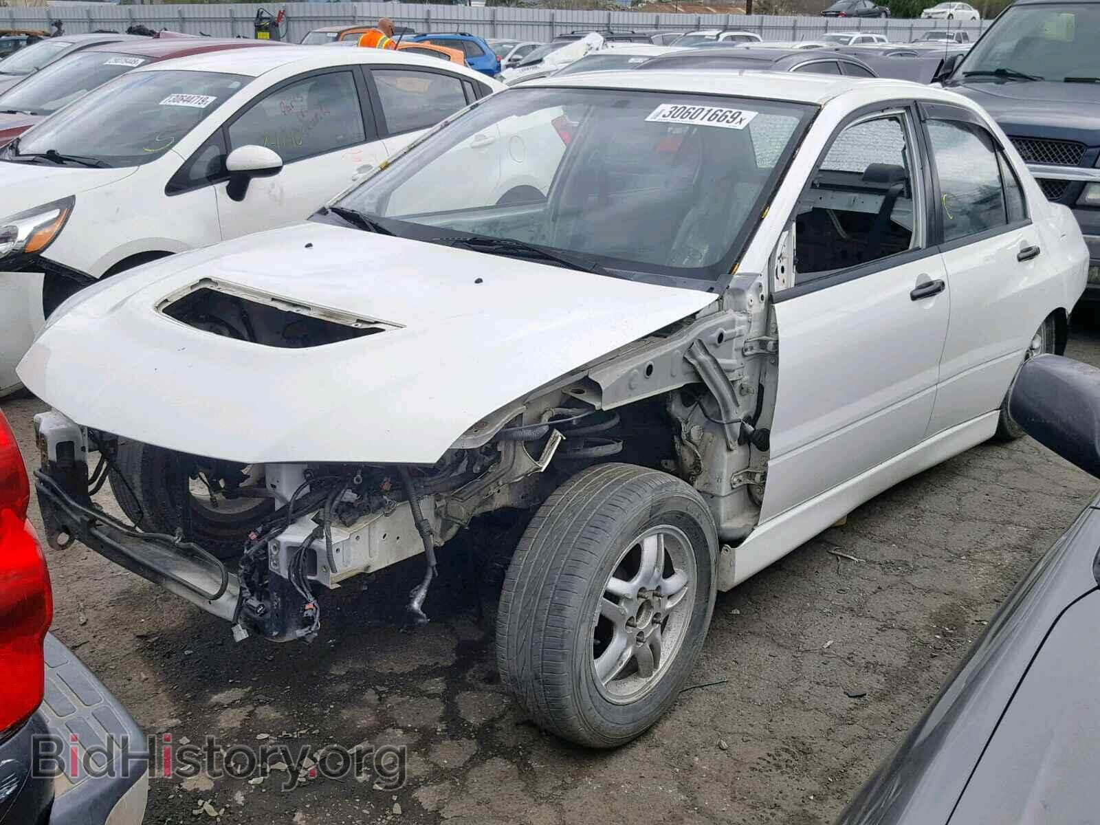 2006 MITSUBISHI EVO - VIN: JA3AH36C16U060269 - Фото 2