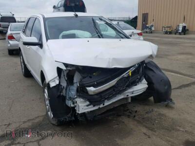 2013 Ford EDGE Edge SEL, white — VIN 2FMDK3JC7DBA79544, Copart