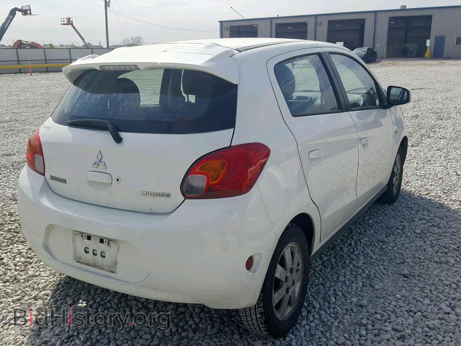 2014 MITSUBISHI MIRAGE - VIN: ML32A4HJXEH015997 - Фото 4