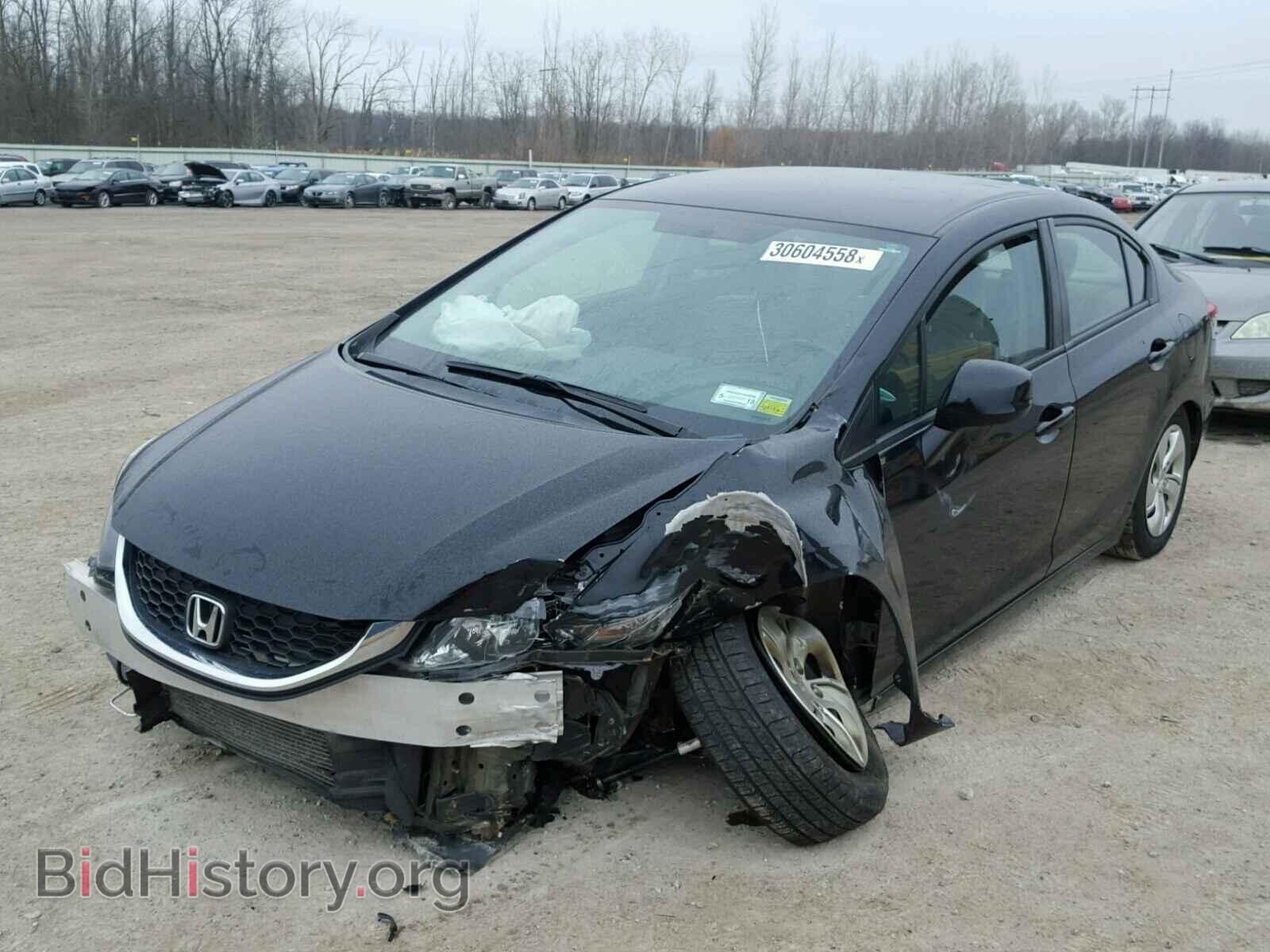 2013 HONDA CIVIC - VIN: 2HGFB2F50DH546142 - Фото 2