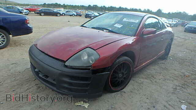 2001 MITSUBISHI ECLIPSE - VIN: 4A3AC54H41E127831 - Фото 2