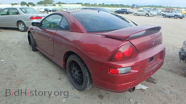 2001 MITSUBISHI ECLIPSE - VIN: 4A3AC54H41E127831 - Фото 3