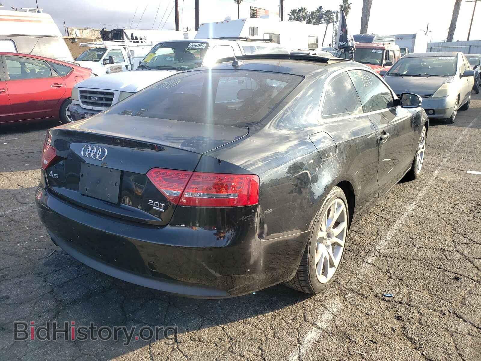 2012 AUDI A5 - VIN: WAULFAFR8CA003876 - Photo 4