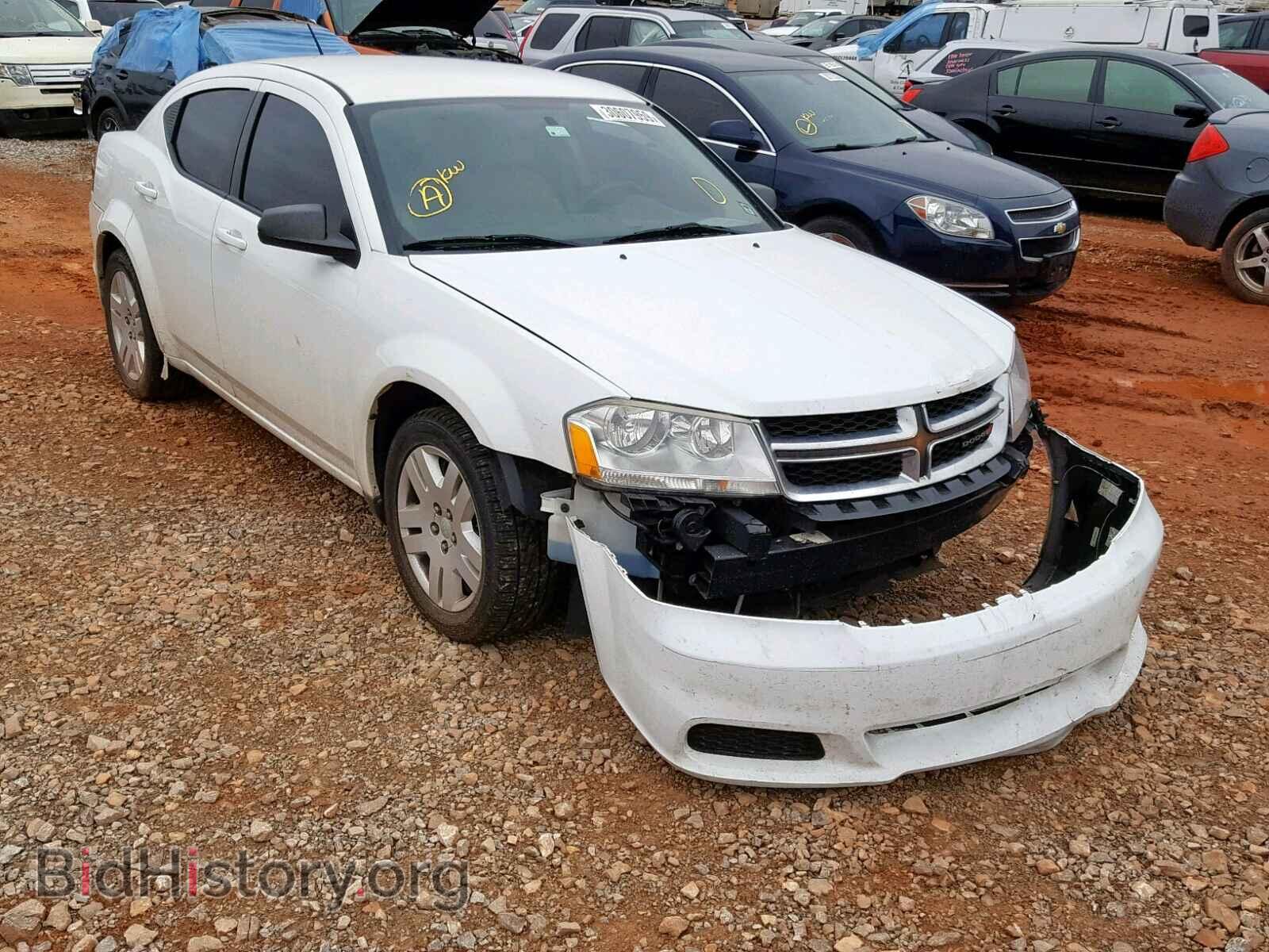 Photo 1C3CDZAG3EN104689 - DODGE AVENGER 2014