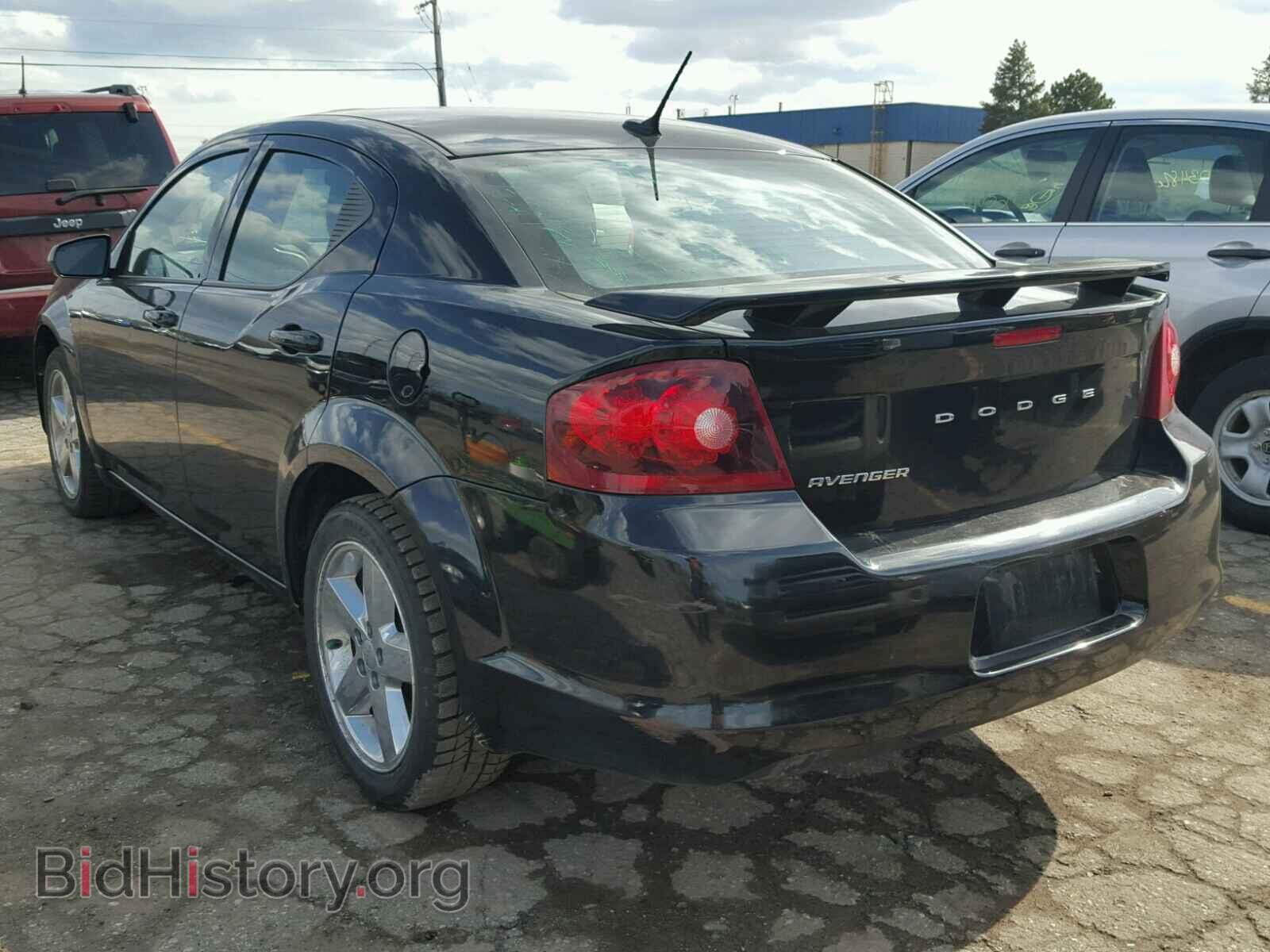 2011 DODGE AVENGER - VIN: 1B3BD2FB2BN574205 - Фото 3