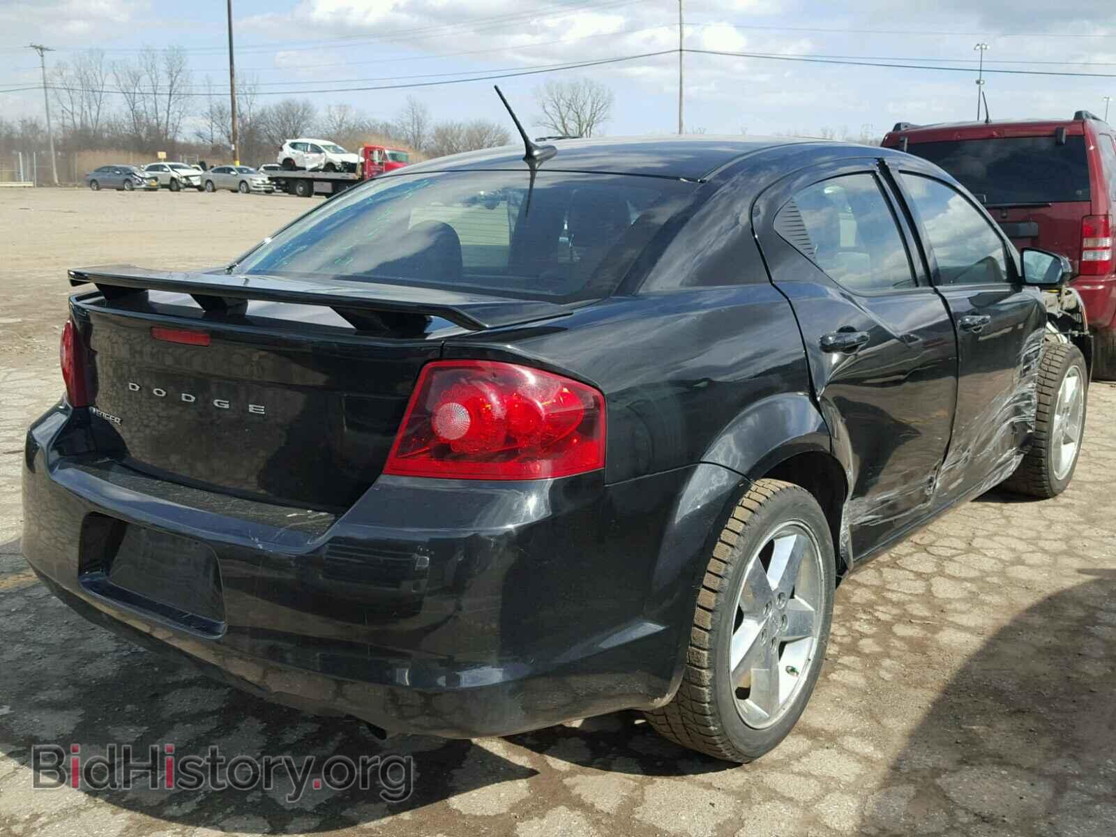 2011 DODGE AVENGER - VIN: 1B3BD2FB2BN574205 - Фото 4